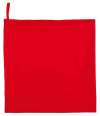 01209 Atoll 50 SOL'S Atoll 50 Microfibre Hand Towel Red colour image